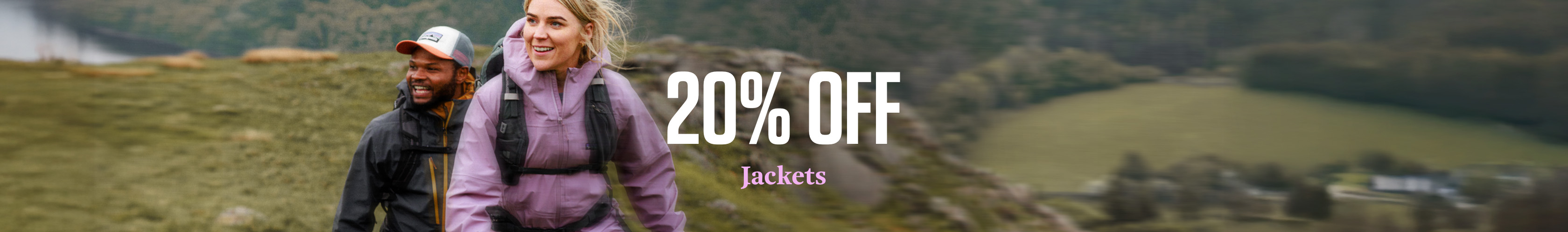 Shop up to 20% off selected jackets 