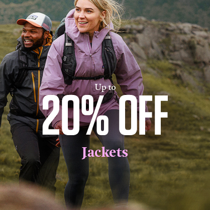 Shop up to 20% off selected jackets