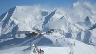 A view from the top of Saulire 2738 m