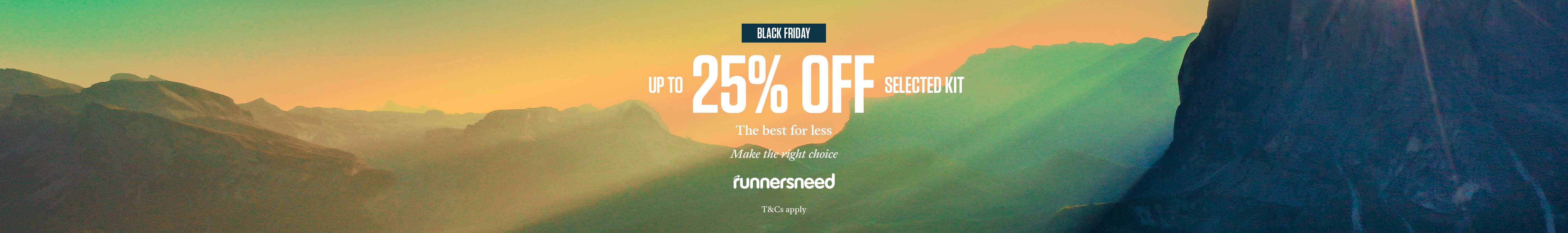 Shop Runners Need Black Friday. The Best for Less! 