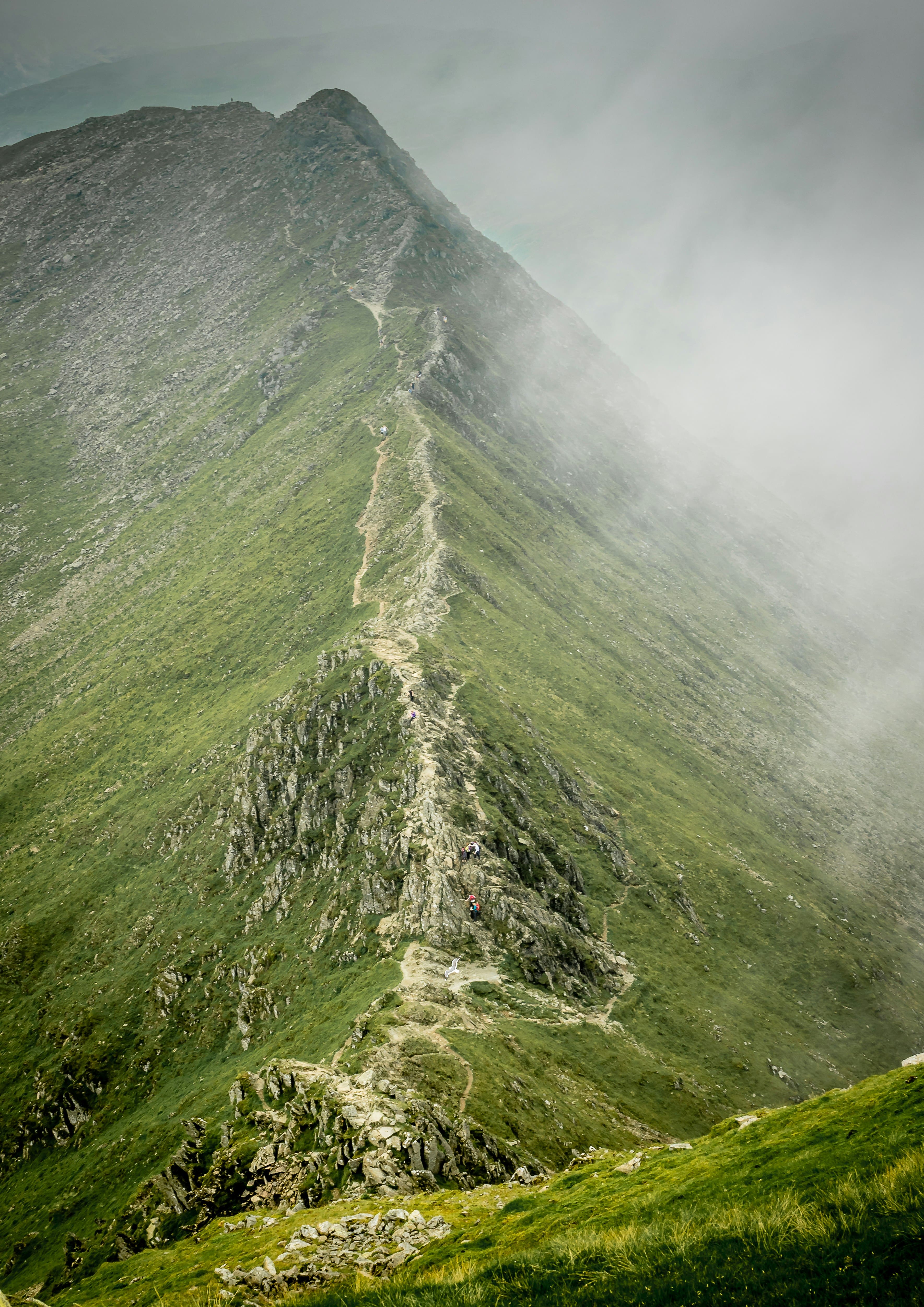 An image of a path over Helvellyn