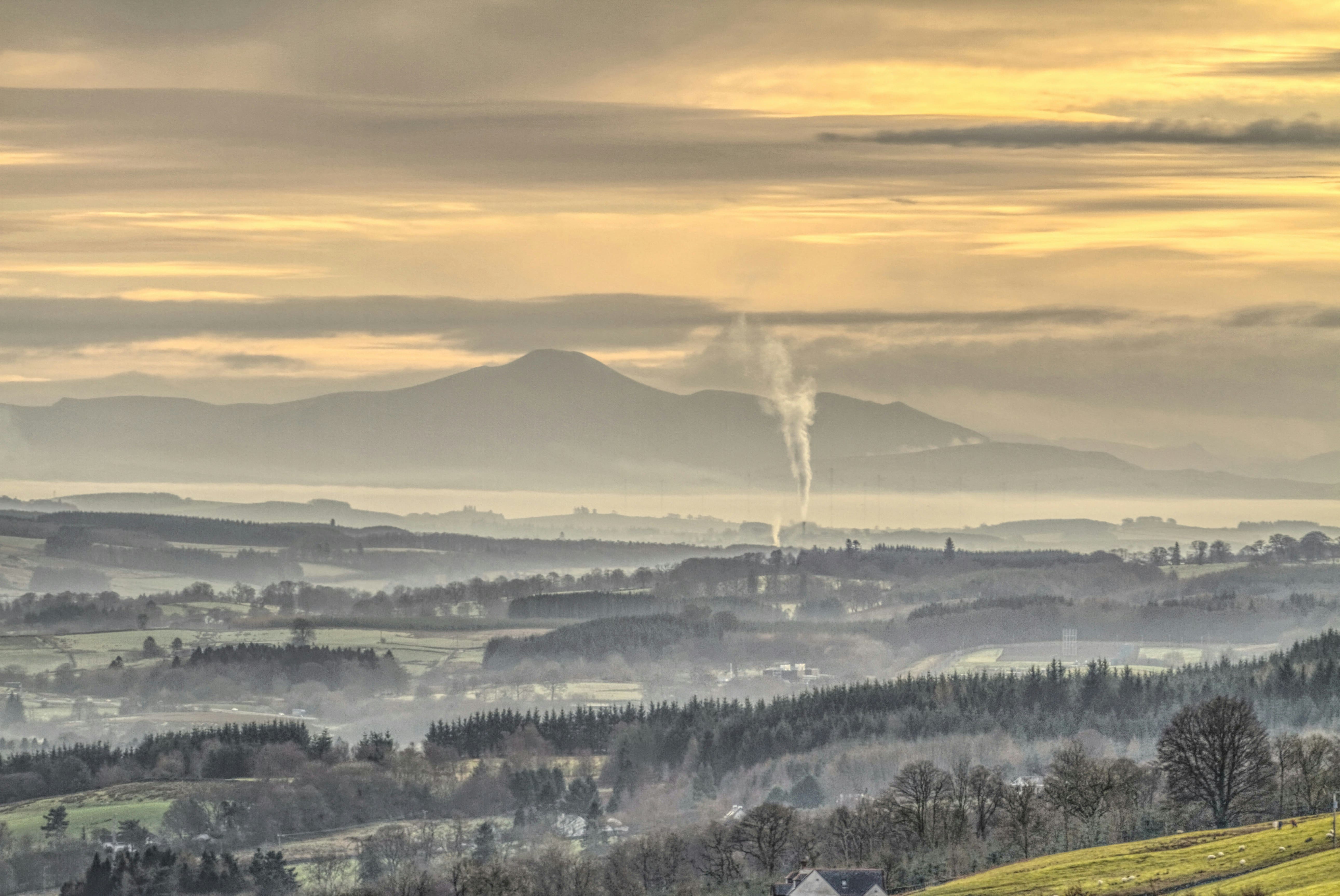 An image of Skiddaw taken from the distance 