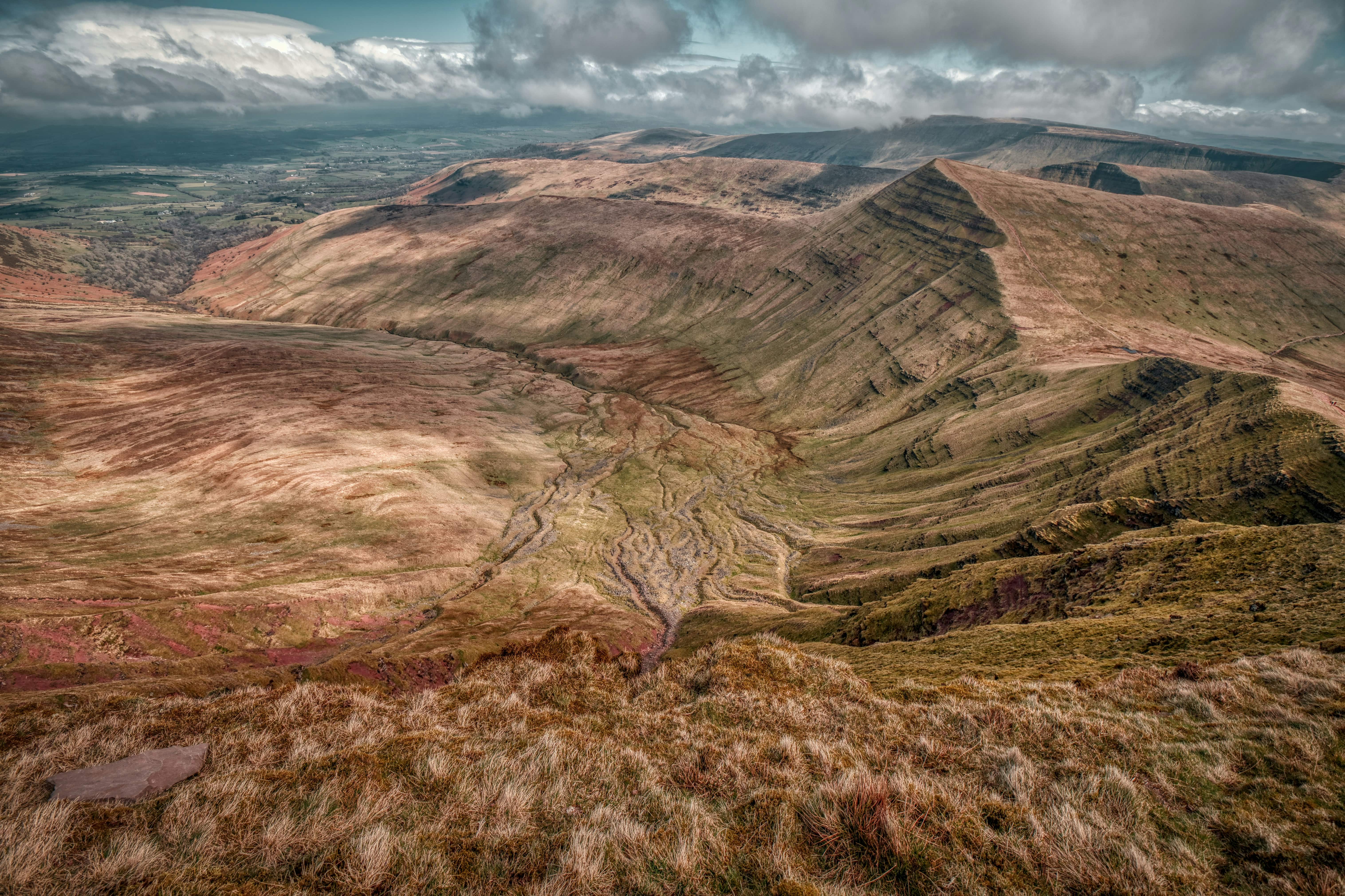 A photo taken of Pen Y Fan 